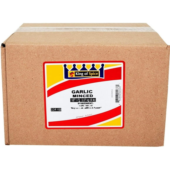 Kasuku Garlic Minced, 5lb 1 Count