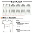 thumbnail image 3 of USSUMA Womens Blouses Tops Dressy Solid Color Tops for Women Casual Summer V Neck Plus Size Tunic Women's Short Sleeve Cute Ruffle T-Shirts Trendy, 3 of 7