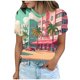 thumbnail image 1 of Tops de Ajuste Suelto para las Mujeres Sudadera de Manga Corta, Camiseta Casual Impresa para el Uso Diario de Primavera Y Otoño, 1 of 5