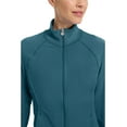 thumbnail image 3 of Infinity Cherokee Zip Front Scrub Jackets for Women, 4-Way Stretch Fabric, 2391A, 3 of 9