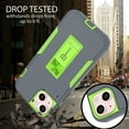 thumbnail image 2 of CoverON For Apple iPhone 15 Plus Phone Case, Military Grade Heavy Duty Full Body Kickstand Cover, Gray, 2 of 8