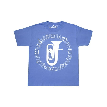 Tuba Music Marching Band Camp Youth T-Shirt