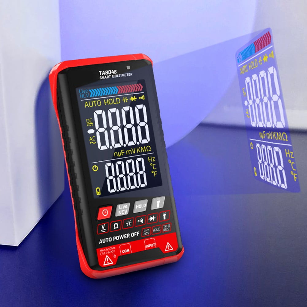 Large Color Screen Multimeter TA804B Digital Fully Automatic Smart Multimeter