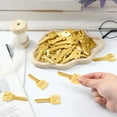 thumbnail image 5 of 50 Pcs Do Not Duplicate Key Blanks Metal Key Replacements House Key Blank Door Lock Replacement Parts(Gold,Kw1), 5 of 5
