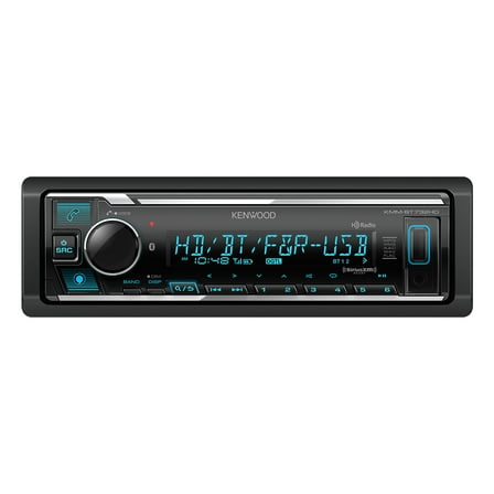 Kenwood KMM-BT732HD Digital Media Receiver with Bluetooth, HD Radio, &  Alexa Built-In