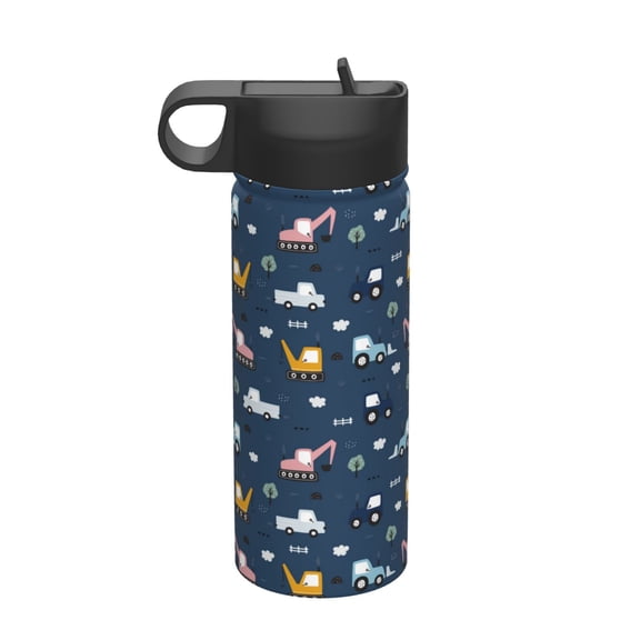 Vsdgher Modern Modern Excavator for Insulated Stainless Steel Water Bottle,18oz Sports Water Bottle Stainless Steel Reusable Tumbler for Sports, Travel, and School