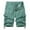 Mint Green@workout shorts for men, variant on Mens Petite Shorts Lightweight Stretch Outdoor Cargo Shorts with Multi Pockets Casual Knee Length Hiking Travel Shorts,Gray,XS