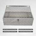 thumbnail image 4 of FGJQEFG Aluminum Tool Box, Silver, 14.5 lbs, Lockable, Automotive Cargo Box,13.00", 4 of 8