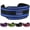 Blue, variant on MRX Weightlifting Dip Belt Bodybuilding Training Fitness Gym Workout Lifting With Metal Chain Burgundy