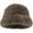 Coffee, variant on Faux Fur Bucket Hat for Women Men Winter Warm Fuzzy Fluffy Snow Hat Thick Plush Fisherman Cap