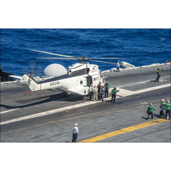 24"x36" Gallery Poster, SA-330J Puma helicopter