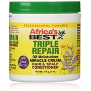 Africa's Best Triple Repair Oil Moisturizer Miracle Cream 6 oz