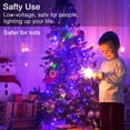 thumbnail image 6 of String Lights Indoor Outdoor, 32.8ft 100 LED Christmas Lights Plug in, 8 Modes Waterproof Twinkle Fairy String Lights for Tree Room Bedroom Wedding Decorations, 6 of 8