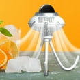 USB Powered Portable Fan Flexible Claw Clamp Fan With 3 Speeds And