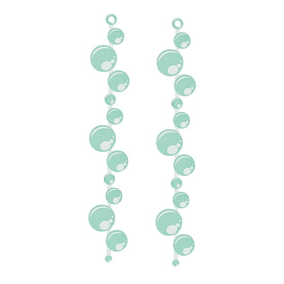 Fun Express - Bubble Hanging Decor (6pc) - Party Decor - Hanging Decor - Misc Hanging Decor - 6 Pieces