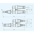 thumbnail image 4 of Hongchun 2pcs MC4 Panneau Solaire T/Y Connecteurs de Branche Raccord de Répartiteur de Câble, 4 of 4
