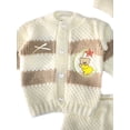 thumbnail image 2 of Abelito Baby Girls Boys Crochet Outfit Set, 3-Piece, 0-6 Months, 2 of 2