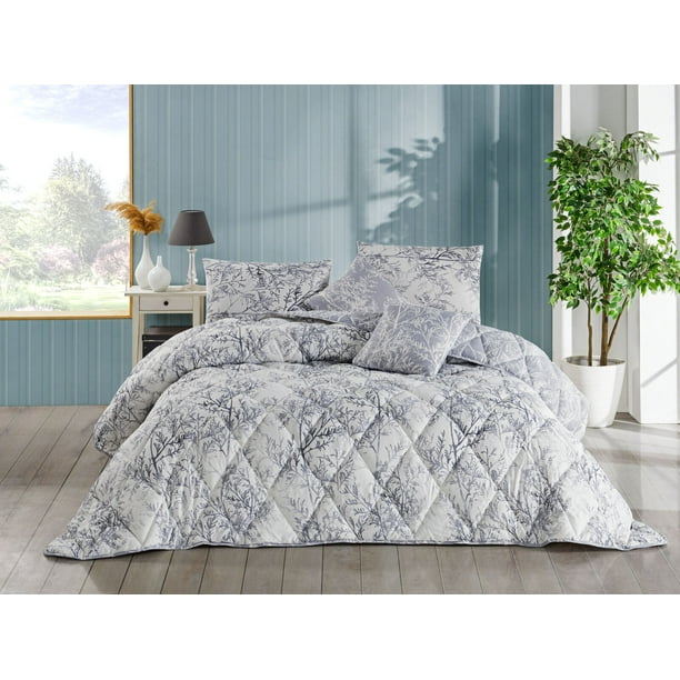 Istanbul Collection Handmade Comforter Set 5 Piece Set Cotton Blend