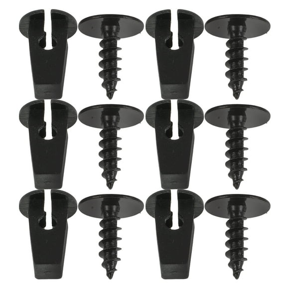 WASHWEPE Automotive Clips Plastic Screw Fastener 20 Sets for Interior Panel Fixation