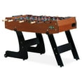 thumbnail image 2 of KICK Monarch Table de Baby-Foot Pliante Multi-Personnes de 48 Po, Marron, 2 of 6