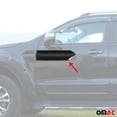 thumbnail image 6 of OMAC Side Door Molding Trim Skirt Garnish for Nissan Frontier 1998-2004 Black 2 Pcs, 6 of 7