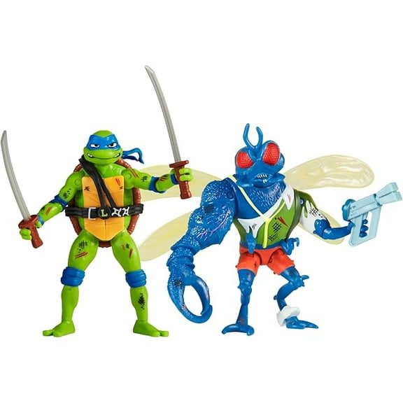 Leonardo vs. Super Fly Figure 2-Pack