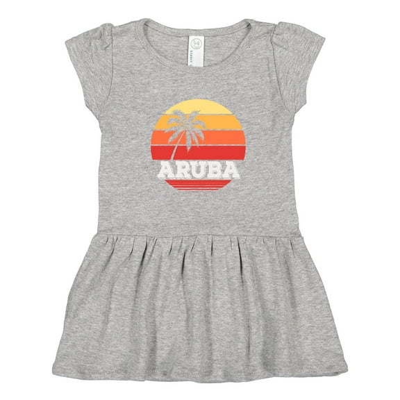 Inktastic Aruba Vacation Girls Toddler Dress