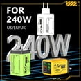 thumbnail image 2 of 240W 6 Ports Pd QC 4.0 Usb C Wall Adapter Super Fast Charging, 2 of 8