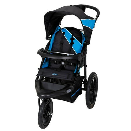 Baby Trend XCEL Jogging Stroller, Mosaic Blue (Best Affordable Jogging Stroller 2019)