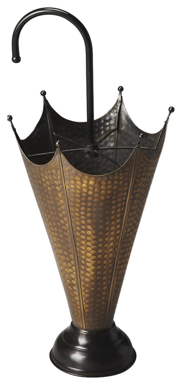 Butler Specialty Poppins Antique Brass Umbrella Stand