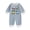 romper63-Blue, variant on UAYOTSE Newborn Infant Unisex Baby Boy Girl Clothes Romper Jumpsuit Basic One Piece Outfits,Sizes 0-3 Months