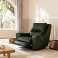 thumbnail image 3 of Top Grain Leather Triple-Power Recliner with Zero Gravity, USB & Type-C Charging, 3 of 9