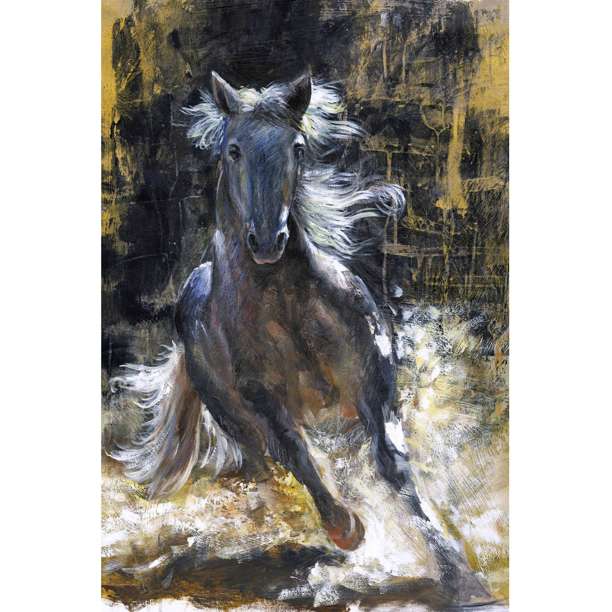 "Legend" Painting Print on Wrapped Canvas