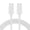 White-25cm, variant on 60W USB C to USB C Cable, Type C Short Fast Charging Data Sync Cord for Cellphone Tablet