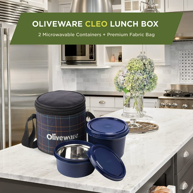 Sopl Oliveware Cleo Lunch Box Microwave Safe Leak Proof 2