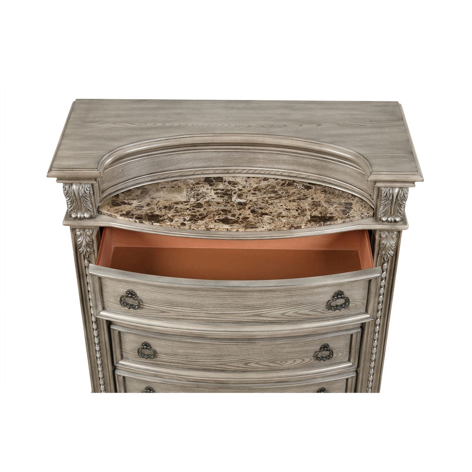 Glory Furniture Liverpool Chest in Black Color