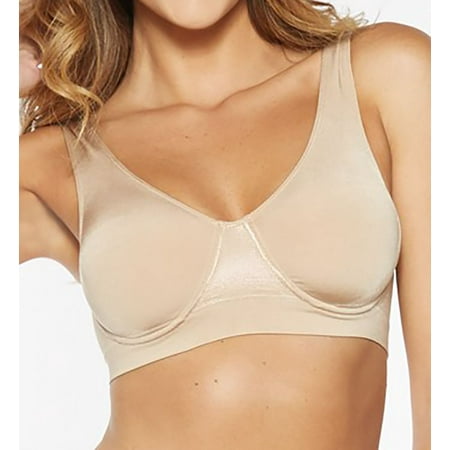 

Women s Rhonda Shear 9299 Ahh Divine Underwire Leisure Bra (Nude S)