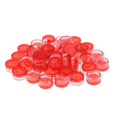 thumbnail image 3 of serony 50pcs Empty Round Makeup Jar Pot Travel Cream Powder Cosmetic Container Case Red, 3 of 8