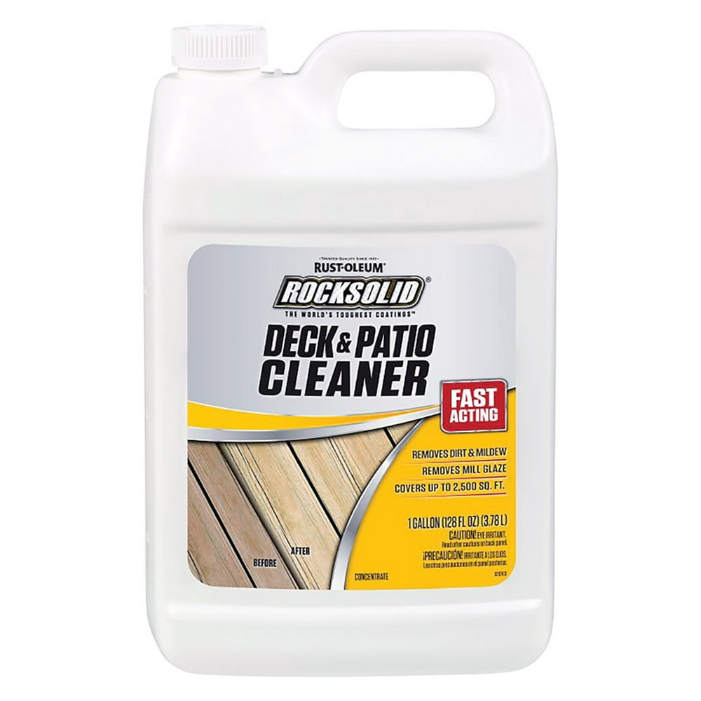 RustOleum Deck and Patio Cleaner 1 gal. Liquid