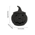 thumbnail image 6 of Halloween Woven Pumpkin Jack-O'-Lantern with LED Candle, Hand-Woven Rattan Fall Pumpkin Lantern Decor for Home Tabletop, Mantel, Spooky Haunted House Party Supplies Halloween Decorations Gifts, 6 of 6
