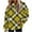 Yellow A, variant on Fuzzy Hoodies for Women Classic Plaid Hooded Sweatshirt Pocket Sherpa Fleece Loose Sweater Pullover Christmas Tops (XL, Red)