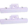 thumbnail image 1 of OULII 2 Pcs Clip de Support de Partition Violet Matériau Robuste pour Fixer et Lire Facilement les Pages de Musique, 1 of 8