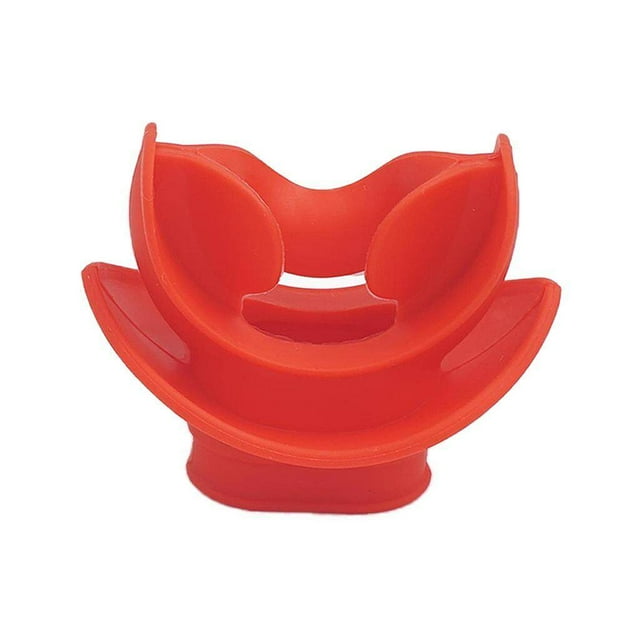 Baohd Embout pour les Régulateurs de Plongée Sous-Marine et Tubas Rouge