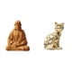 thumbnail image 1 of Estatua del Corazón de Jesús,Estatua del Sagrado Corazón de Jesús para decoración del hogar,Figura católica de Jesús,Figura de escritorio,Estante de estatua de gato para, 1 of 8
