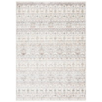 SAFAVIEH Princeton Barbara Abstract Area Rug, Ivory/Blue, 8' x 10'