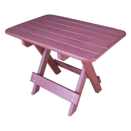 Phat Tommy Recycled Plastic Folding Patio Side Table