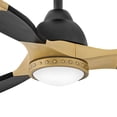 thumbnail image 2 of 906760FMB-LDD Hinkley Lighting Aileron - 3 Blade Ceiling Fan with Light Kit-15 Inches Tall and 60 Inches Wide-Matte Black Finish-Matte Black Blade, 2 of 14