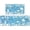 Coastal, variant on Lemon Kitchen Rugs and Mats Set of 2, Blue and Yellow Lemon Summer Farmhouse Non-Skid Washable for Kitchen Floor Sink Mats Decor and Accessories 17"x30"+17"x47"
