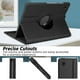 [PST] Samsung Tab A9 + Plus 11 "X210 / X215 Tablette, 360 Degrés Rotation PU Cuir Stand Smart Cas Couverture – image 2 sur 5