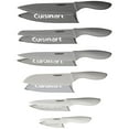 thumbnail image 3 of Cuisinart C55-12PCG Advantage 12-Piece Gray Knife Set with Blade Guards (2-Pack) Bundle with Deco Gear Kitchen Safety Cut Resistant Gloves and Deco Essentials 3 Slot Manual Knife Sharpener, 3 of 6